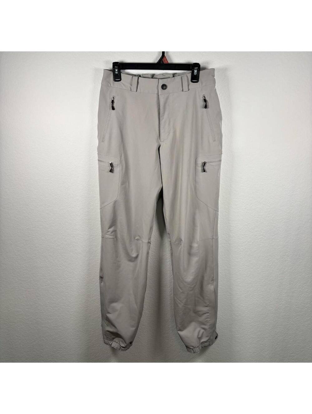 Patagonia Women’s Alpine Guide Pants Grey Size 10 Soft Shell Snow Hiking Camping